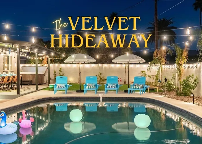 1920s Speakeasy, Cooled Pool, Games, 5min Old Town Holiday home Scottsdale